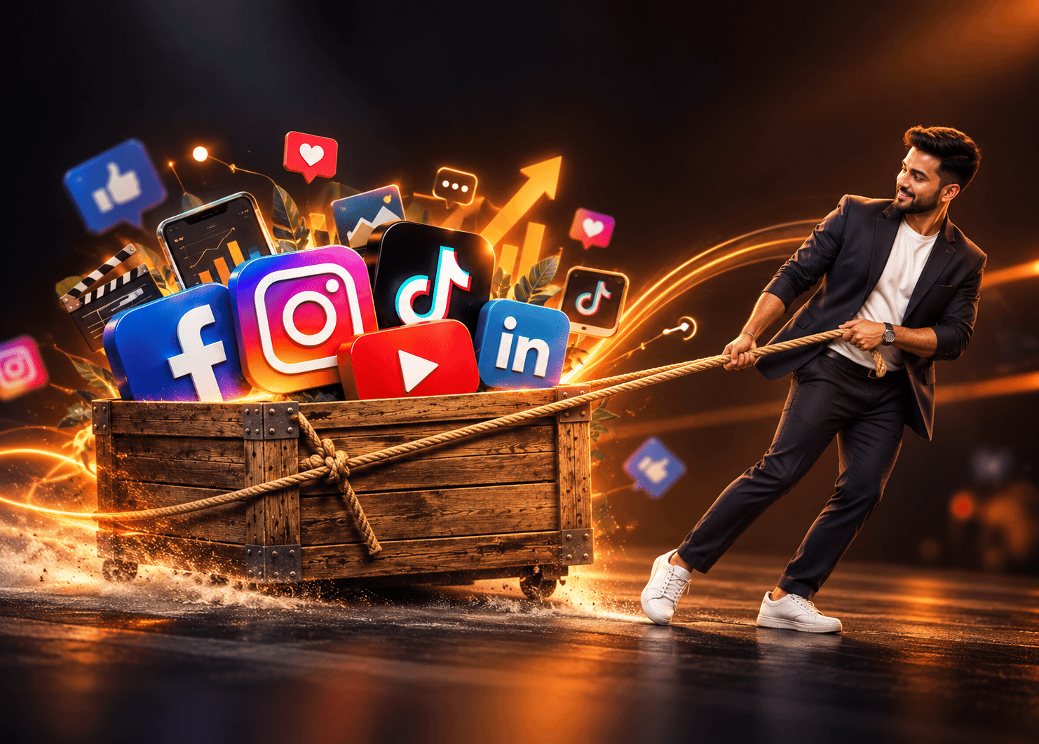 Social Media Management Showcase